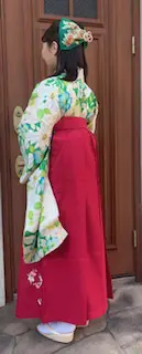 川崎 着付け教室 着付けの様子