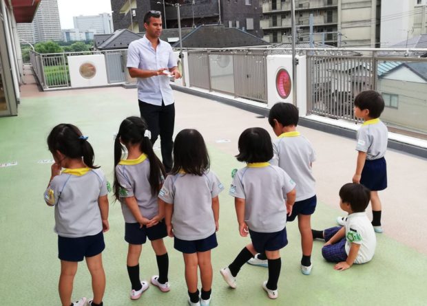 武蔵小杉の子ども英会話教室 レッスン風景